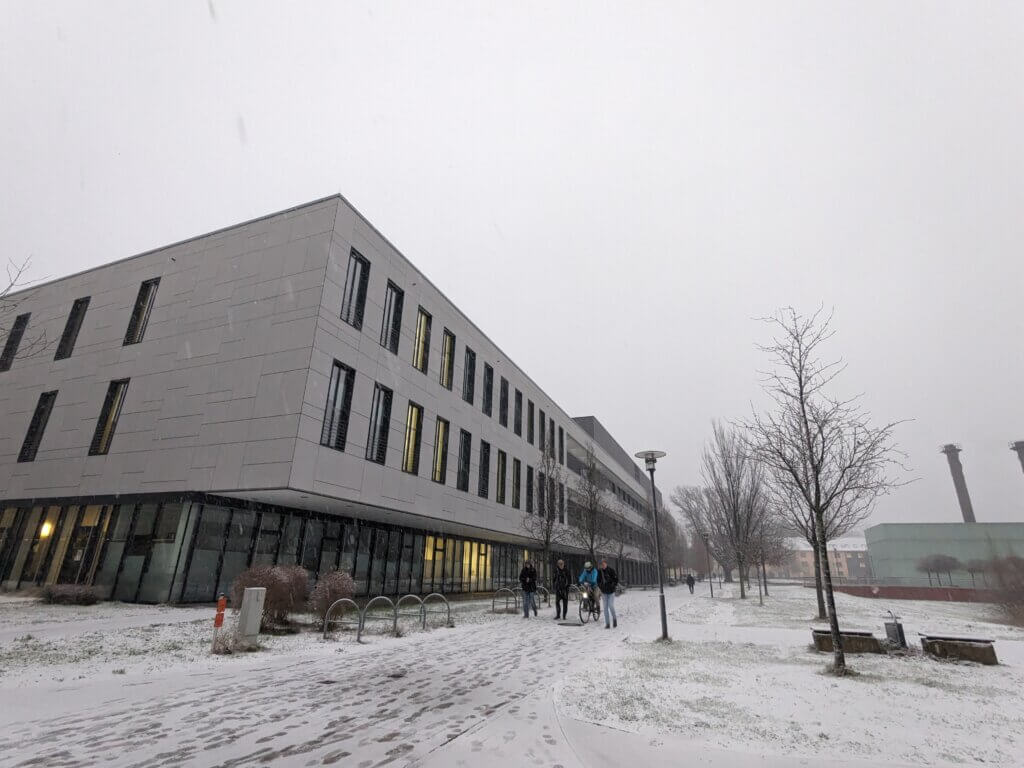 Campus Golm im Winter